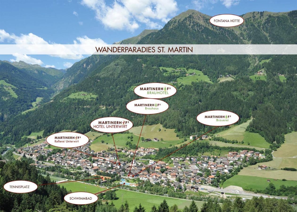Martinerhof'S Brauhotel San Martino in Passiria Esterno foto